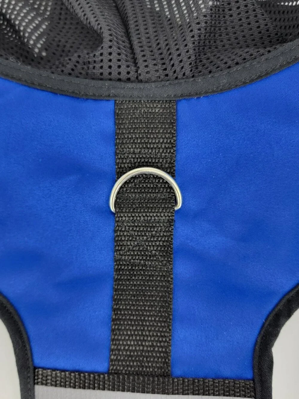 Florida Gators Hooded Harness Blue Black Reflective Stripe Mesh Large Dog